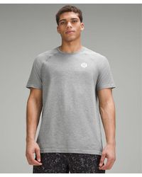 lululemon - – Metal Vent Tech Short-Sleeve Shirt Logo – / – - Lyst