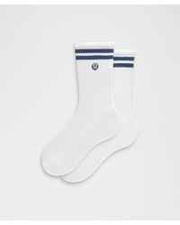 lululemon - Daily Essential Crew Socks - Lyst