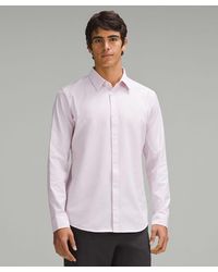 lululemon - New Venture Slim-fit Long-sleeve Shirt - Lyst