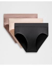 lululemon - – Underease High-Rise Bikini Underwear 3 Pack – – Size Large - Lyst