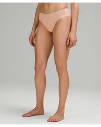 lululemon - Invisiwear Mid-rise Bikini Underwear - Lyst