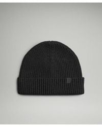 lululemon - Close-Fit Wool-Blend Ribbed Knit Beanie - Lyst