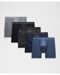lululemon - Always In Motion Boxers 5" 5 Pack - Lyst