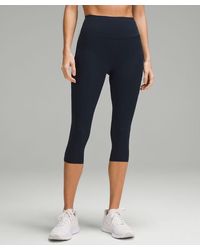 lululemon - Fast And Free High-Rise Crop 19" - Lyst