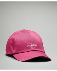 lululemon - Classic Ball Cap - Color Pink - Size L/xl - Lyst