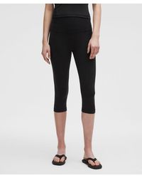 lululemon - Align High-rise Crop Leggings - 17" - Color Black - Size 0 - Lyst