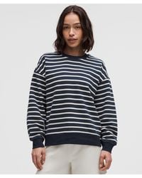 lululemon - Perfectly Oversized Fleece Crewneck Pullover - Lyst