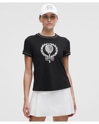lululemon - Crewneck Tennis Short-Sleeve Shirt - Lyst