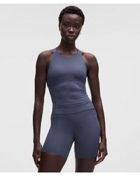 lululemon - – Fast And Free Tank Top Medium Support, B/C Cup – – Size 4 - Lyst