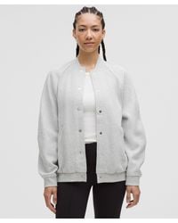 lululemon - Scuba Oversized Collegiate Jacket - Lyst