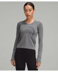 lululemon - Swiftly Tech Long-Sleeve Shirt 2.Waist Length - Lyst