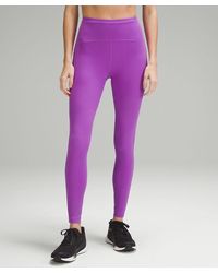 lululemon - Swift Speed High-rise Tight Leggings - 28" - Color Purple - Size 0 - Lyst