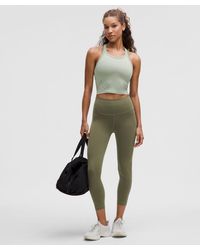 lululemon - – Wunder Train High-Rise Crop Leggings – 23" – – Size 4 - Lyst
