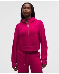 lululemon - – Scuba Oversized Half-Zip Hoodie – – Size 6 - Lyst
