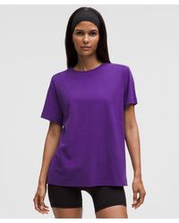 lululemon - – All Yours Organic T-Shirt – Cotton-Blend – – Size Medium - Lyst