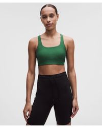 lululemon - – All-Time Hero Ribbed Sports Bra Medium Support, B/C Cup – – - Lyst