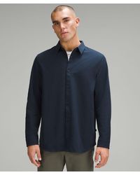 lululemon - New Venture Classic-fit Long-sleeve Shirt - Color Blue - Size L - Lyst
