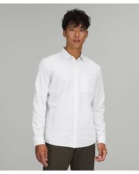 lululemon - Commission Long-sleeve Shirt - Color White - Size L - Lyst