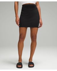 lululemon - Scuba High-rise Mini Skirt - Lyst