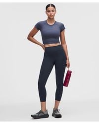 lululemon - Fast And Free 6-Pocket High-Rise Crop 23" - Lyst