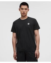 lululemon - – Metal Vent Tech Short-Sleeve Shirt Logo – – Size Large - Lyst