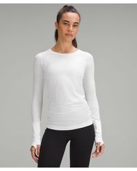 lululemon athletica Swiftly Tech Long-sleeve Shirt 2.0 in Red