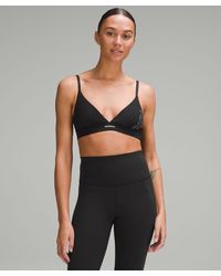 lululemon - License To Train Triangle Bra Light Support, A/b Cup Graphic - Lyst