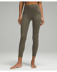 lululemon - Wunder Under Smoothcover High-rise Tight Leggings - 25" - Color Green - Size 0 - Lyst