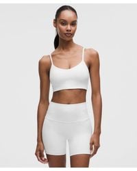 lululemon - – Bend This Cami Spaghetti-Strap Sports Bra Light Support, A–C Cups – – Size Large/Xl - Lyst
