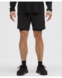 lululemon - License To Train Lined Short 7" - Lyst