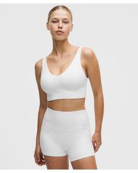 lululemon - – Focuser V-Neck Sports Bra Light Support, C/D Cup – – Size Small - Lyst