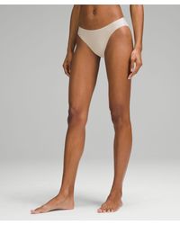 lululemon - Wundermost Ultra-soft Nulu Mid-rise Bikini Underwear - Lyst