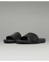 lululemon - Restfeel Slides - Color Black/grey - Size 10 - Lyst