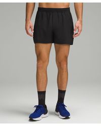 lululemon - Pace Breaker Linerless Shorts - 5" - Color Black - Size L - Lyst
