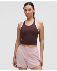 lululemon - Swiftly Tech Cropped Racerback Tank Top 2 - Lyst