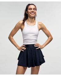 lululemon - – Ebb To Street Cropped Racerback Tank Top Light Support, B/C Cup – – Size 14 - Lyst