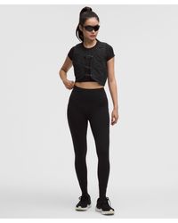 lululemon - Fast And Free High-rise Tight Leggings Pockets - 25" - Color Black - Size 0 - Lyst