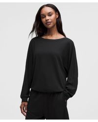 lululemon - Becalm Oversized Sweatshirt - Lyst