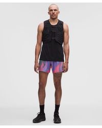 lululemon - – Mile Maker Linerless Shorts – 6" – Color Printed – Size Large - Lyst
