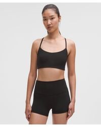 lululemon - – Flow Y Sports Bra Light Support, A/B Cup Evolve – – Size Large - Lyst