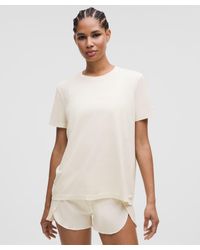 lululemon - – Swiftly Relaxed Short-Sleeve Shirt Fit – – Size 4 - Lyst