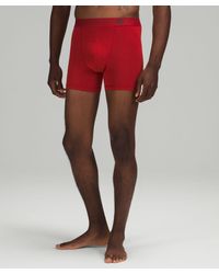 lululemon - Always In Motion Boxer Briefs - 5" - Color Red - Size Xs - Lyst