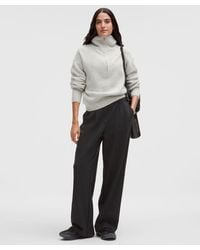 lululemon - – Daydrift High-Rise Wide-Leg Trousers Regular Brushed – – Size Large - Lyst