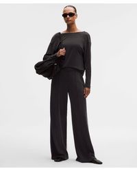 lululemon - Softstreme Pintuck High-Rise Wide-Leg Pant - Lyst