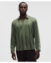 lululemon - – Knit Stripe Rugby Shirt – – Size Large - Lyst