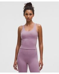 lululemon - – Glow Up Tank Top Medium Support, B/C Cup – – Size 4 - Lyst
