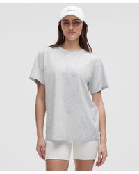 lululemon - All Yours Organic Cotton Crewneck T-Shirt - Lyst