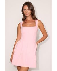 Lulus - Roetta Sleeveless Pleated Mini Dress - Lyst