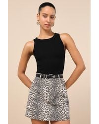 Lulus - Exclusive Addition Leather Belt - Lyst