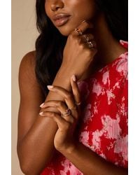 Lulus - Veona Twelve-Piece Ring Set - Lyst